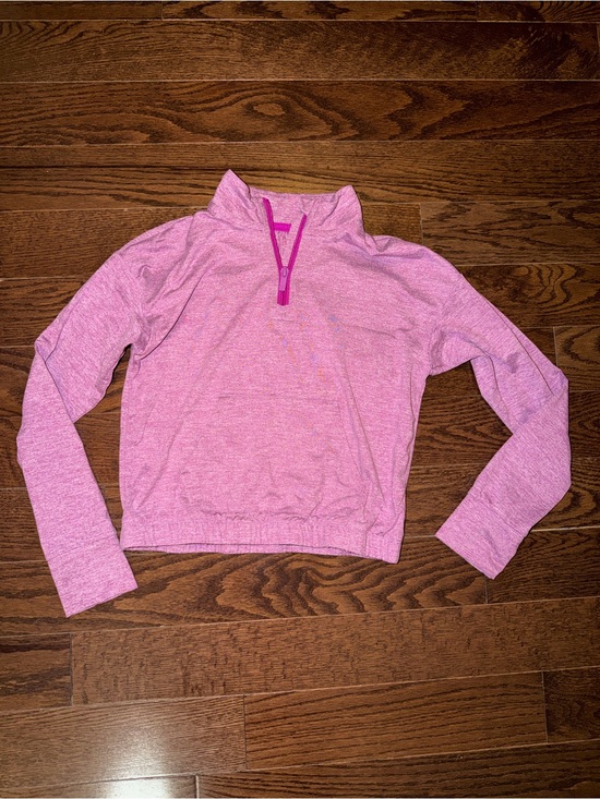 all in motion Other - All in Motion Heather Pink Quarter-Zip Pullover